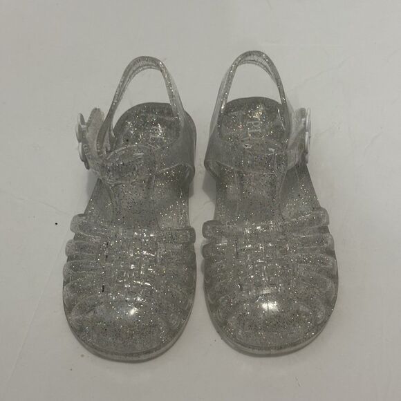 Bundle Toddler Girls Shoes Size 6C Crocs Sandals Jellies Spring Summer Pink - Picture 6 of 13